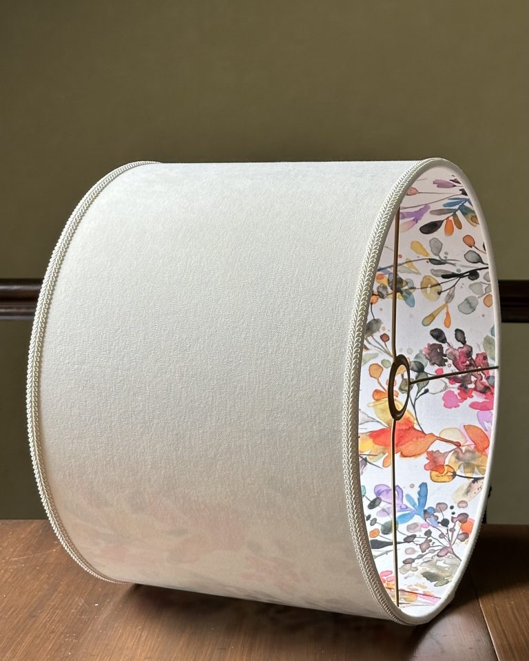 Wild Grasses Double Sided Lampshade – Handmade by Chantier Studio