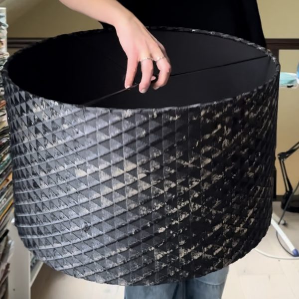Midnight Prism Elegance Double Sided Lampshade
