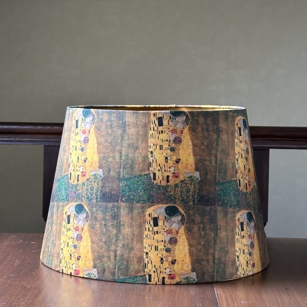 The Kiss Empire Brushed Gold Lampshade