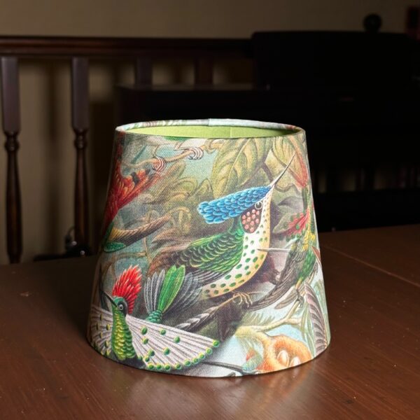Exotic Bird Paradise Double-Sided Empire Lampshade