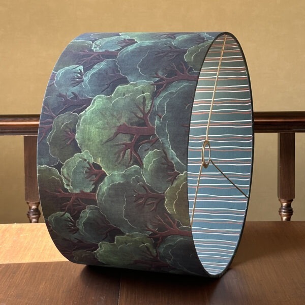 Night Forest and Meadow Delight Dual Sided Lampshade
