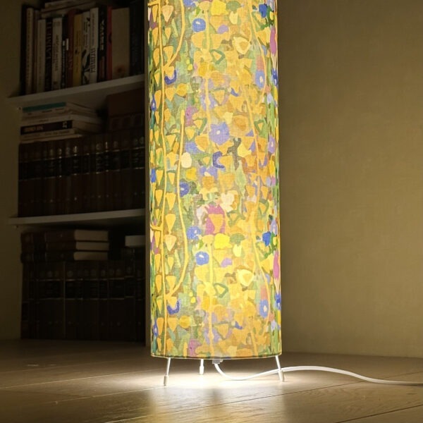 1.13m Klimt Flowers and Vines Floor Lamp