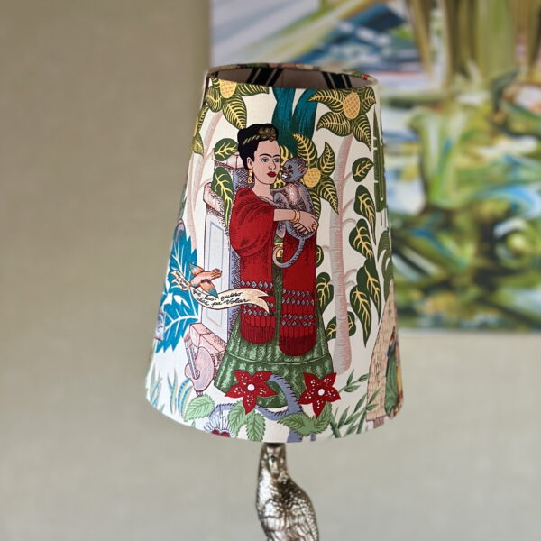 Frida’s Garden Tea Empire Double-Sided Lampshade