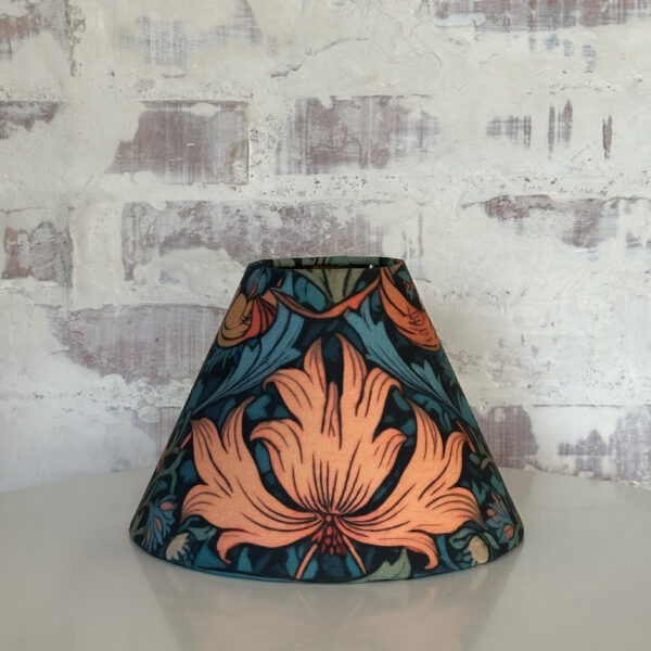 Vintage Blossom Art Nouveau Gold-Lined Shade