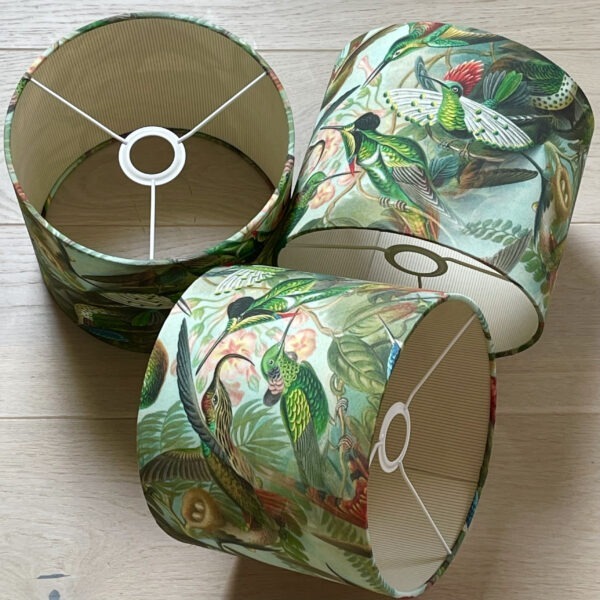 Hummingbird Haven Tropical Jungle Lampshade