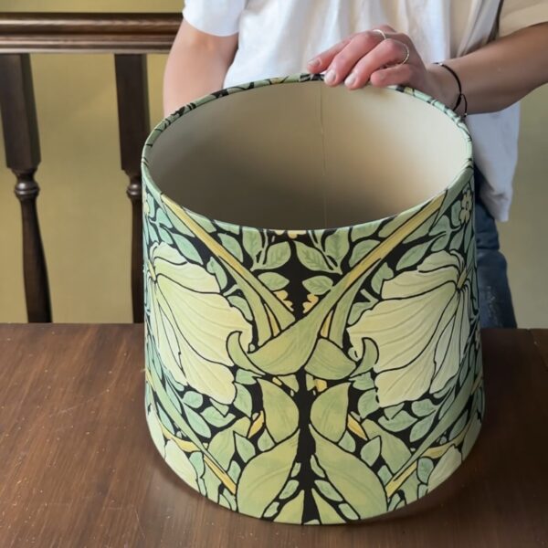 Antiqued Pimpernel Champagne Glow Lampshade