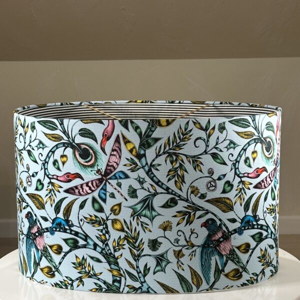 Rousseau Enchanted Oval Jungle Double-Sided Lampshade