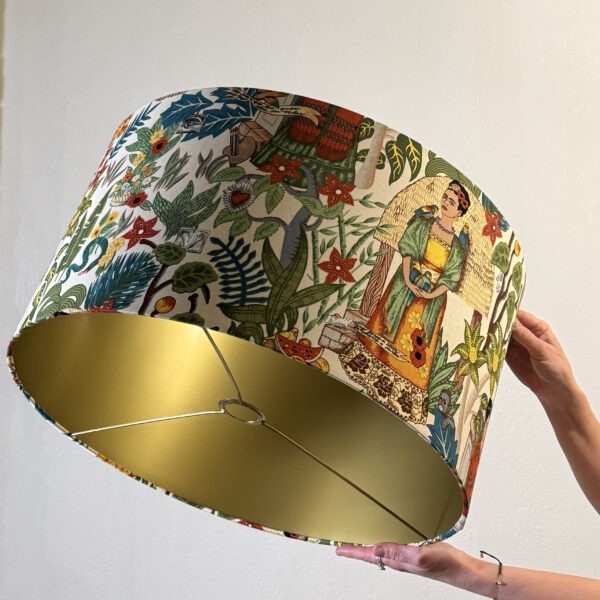 Frida’s Garden Tea Spanish Gold Lampshade