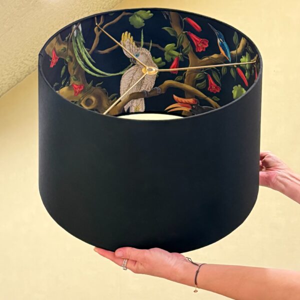 Mystical Bird Chorus Double-Sided Empire Lampshade
