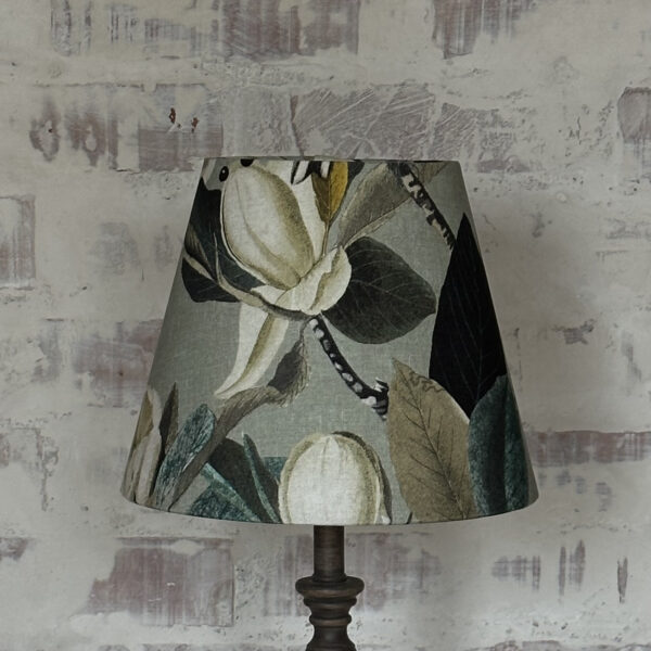 Organic Cotton Birds in Mint Paradise Lampshade