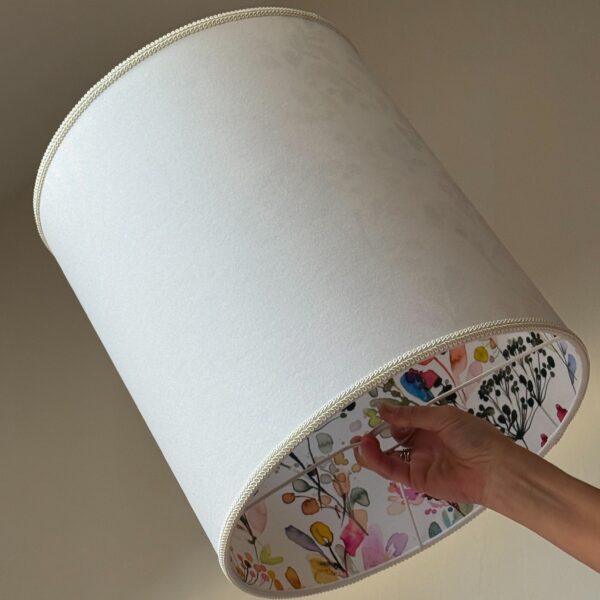 Double-Sided Wildflower Meadow Glow Lampshade
