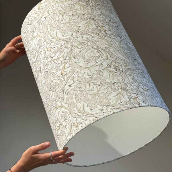 William Morris Neutral Botanical Handmade Lampshade